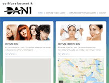 Tablet Screenshot of coiffure-dani.info